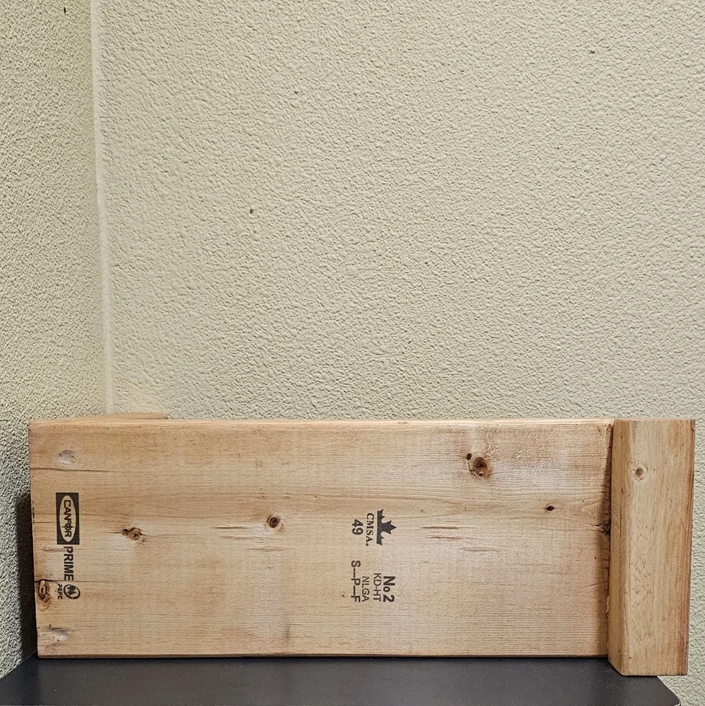 Natural Wood Book Stand